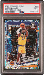 LeBron James Donruss Optic